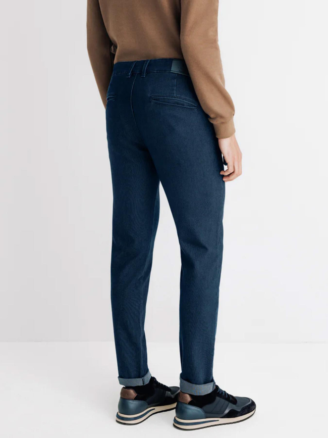 Pantalon chino perry indigo bleu homme - Izac