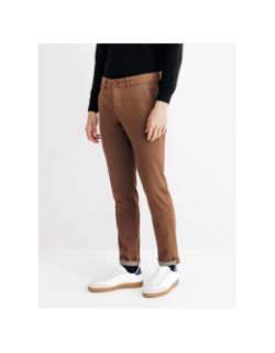 Pantalon armuré perry camel slack urban marron homme - Izac