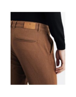 Pantalon armuré perry camel slack urban marron homme - Izac