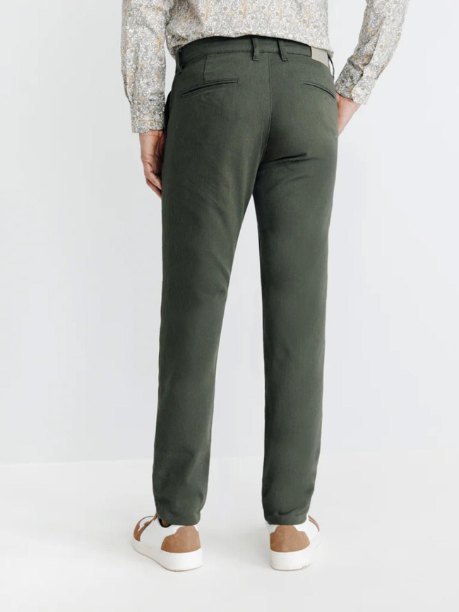 Pantalon chino perry kaki homme - Izac