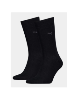 Pack de 2 paires de chaussettes classic noir homme - Puma