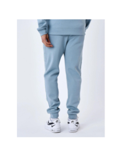 Jogging uni  logo brodé bleu gris  homme - Project X Paris