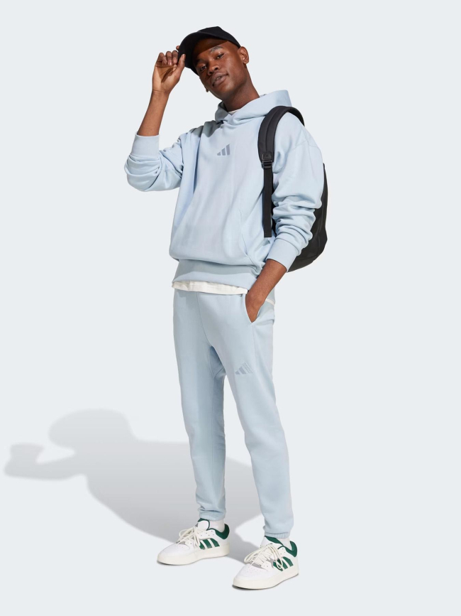 Jogging uni all szn bleu clair homme - Adidas