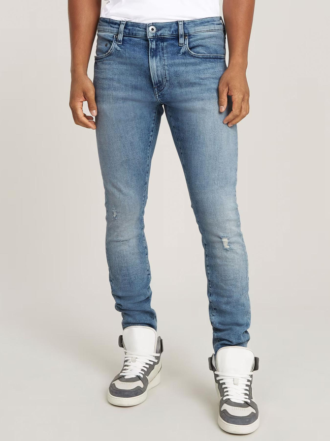 Jean skinny revend delave bleu clair homme G Star wimod