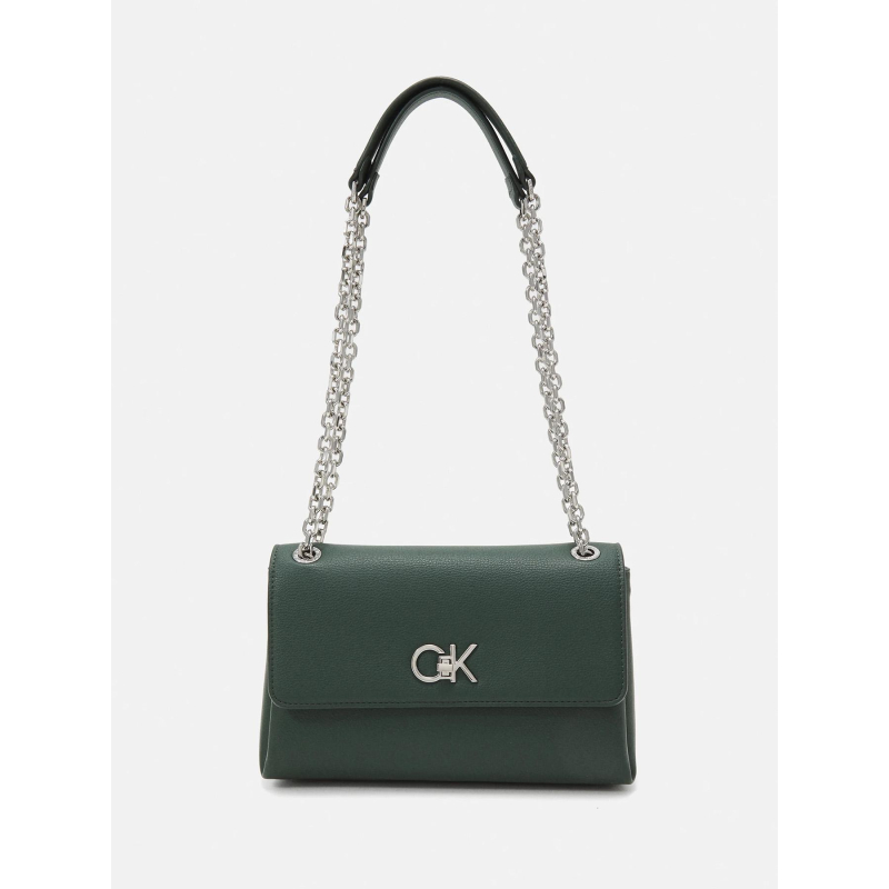 Sac à main sculpted gris clair femme - Calvin Klein Jeans