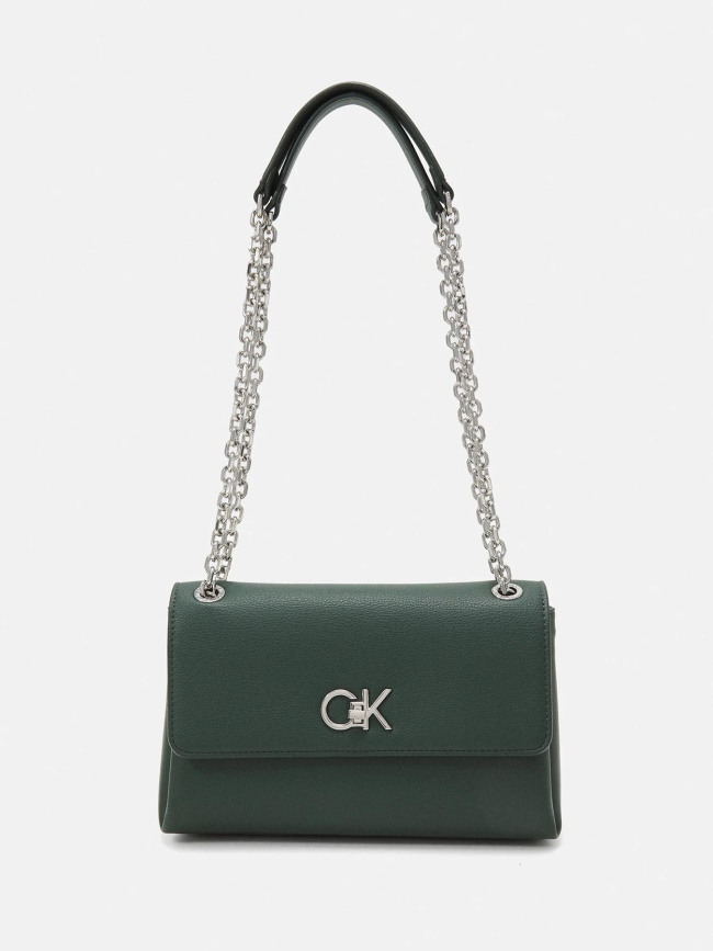 Sac à main sculpted gris clair femme - Calvin Klein Jeans