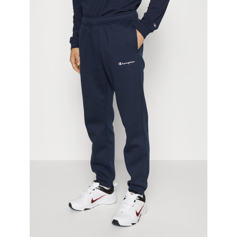 Jogging elastic cuff bleu marine homme - Champion