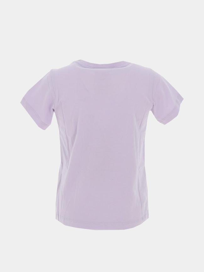 T-shirt crewneck violet enfant - Champion