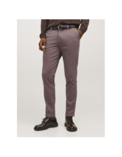 Pantalon chino marco bowie marron homme - Jack & Jones