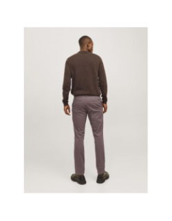 Pantalon chino marco bowie marron homme - Jack & Jones