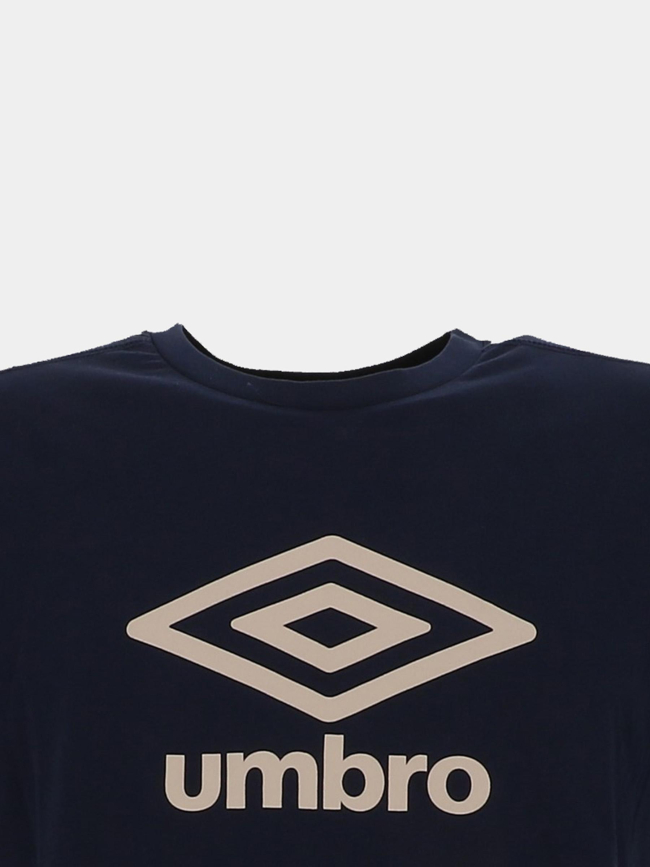 T-shirt à manches courtes logo camel bleu marine homme - Umbro