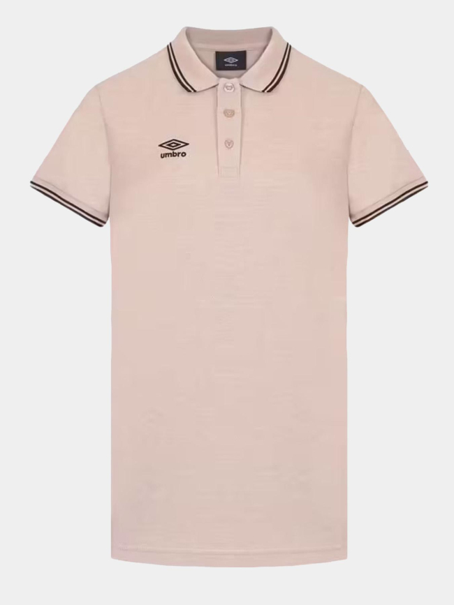 Polo bas net pl marron homme - Umbro