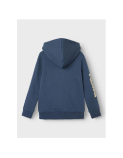 Sweat à capuche nkmnhasu bleu enfant - Name It