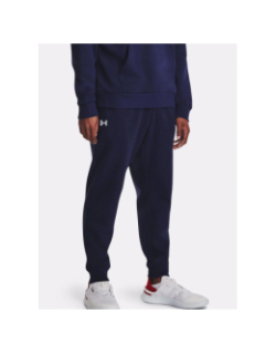 Jogging rival fleece bleu marine homme - Under Armour