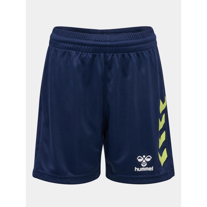 Short de sport hmlgaphic genesis bleu homme - Hummel