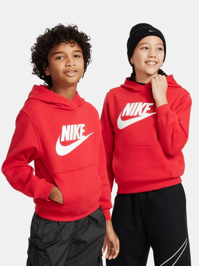 Sweat a capuche nsw club flc rouge enfant Nike wimod