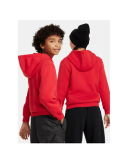 Sweat à capuche nsw club flc rouge enfant - Nike