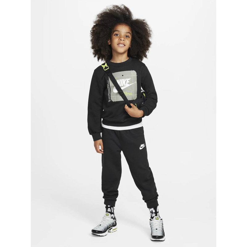 Jogging large nike enfant gris