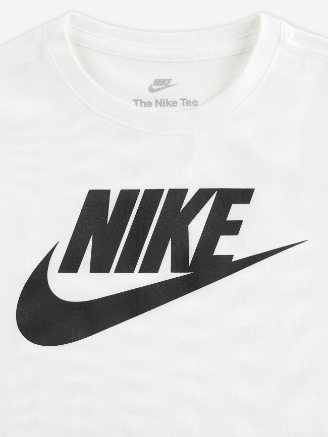 T-shirt nkb futura evergreen blanc bébé  - Nike