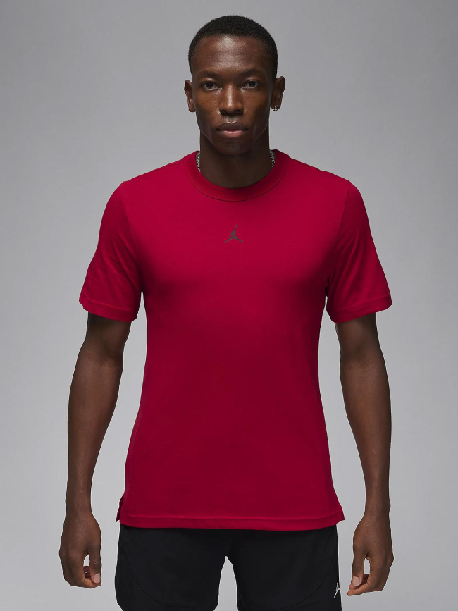 T-shirt de sport uni logo rouge homme - Nike