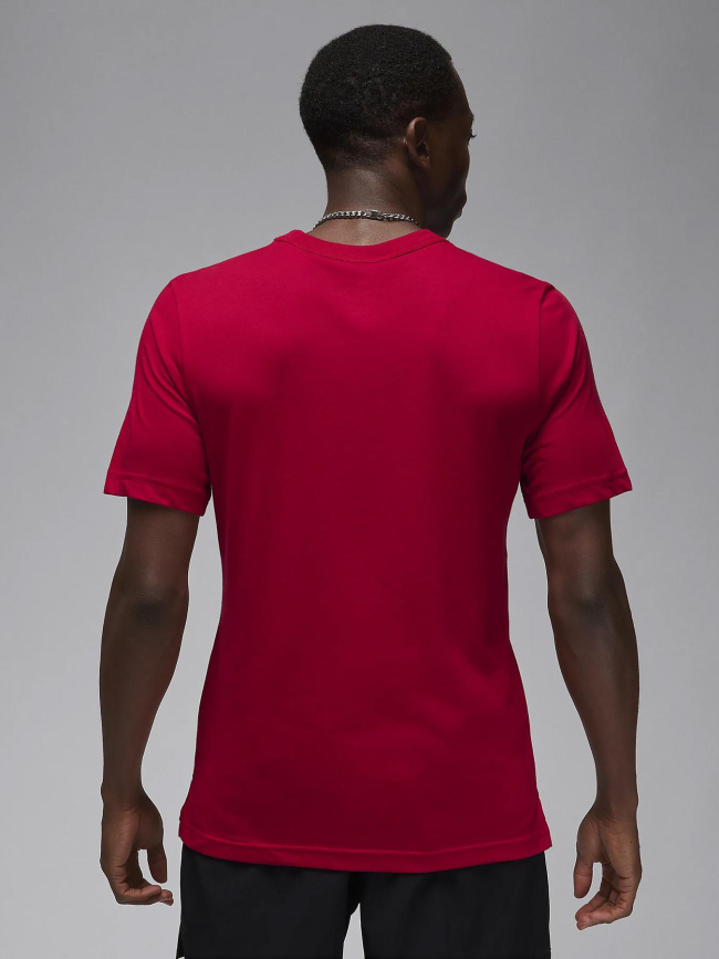 T-shirt de sport uni logo rouge homme - Nike