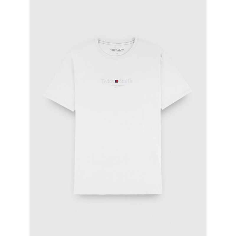 T-shirt jim blanc homme - Teddy Smith