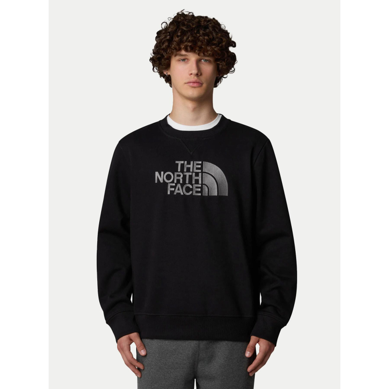 Sweat drew peak crew noir homme - The North Face