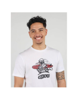 T-shirt manche courte touet blanc homme - Oxbow