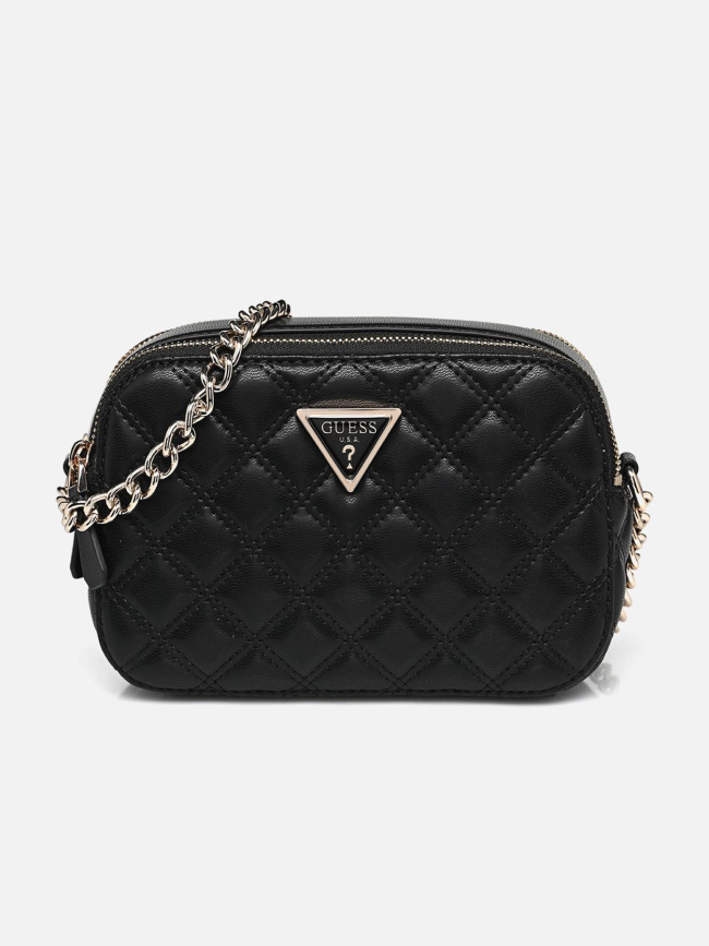 Sac bandoulière spark micro mini noir femme - Guess