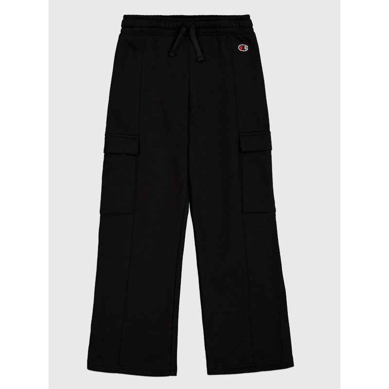 Pantalon cargo rib cuff noir fille - Champion