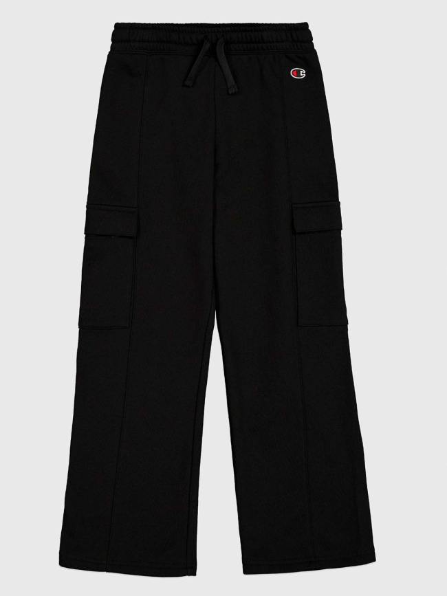 Pantalon cargo rib cuff noir fille - Champion