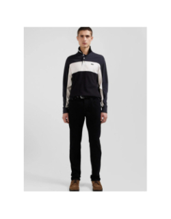 Polo manches longues fenua noir homme - Eden Park