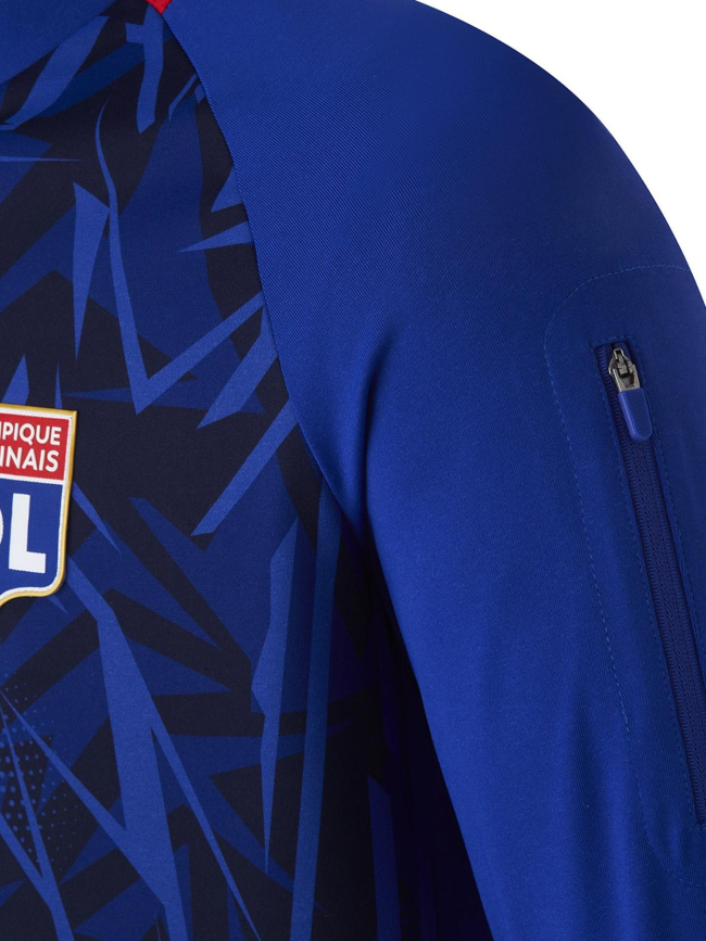 Sweat de football training strike bleu homme - Olympique Lyonnais