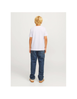 T-shirt jjpeak blanc enfant - Jack & Jones