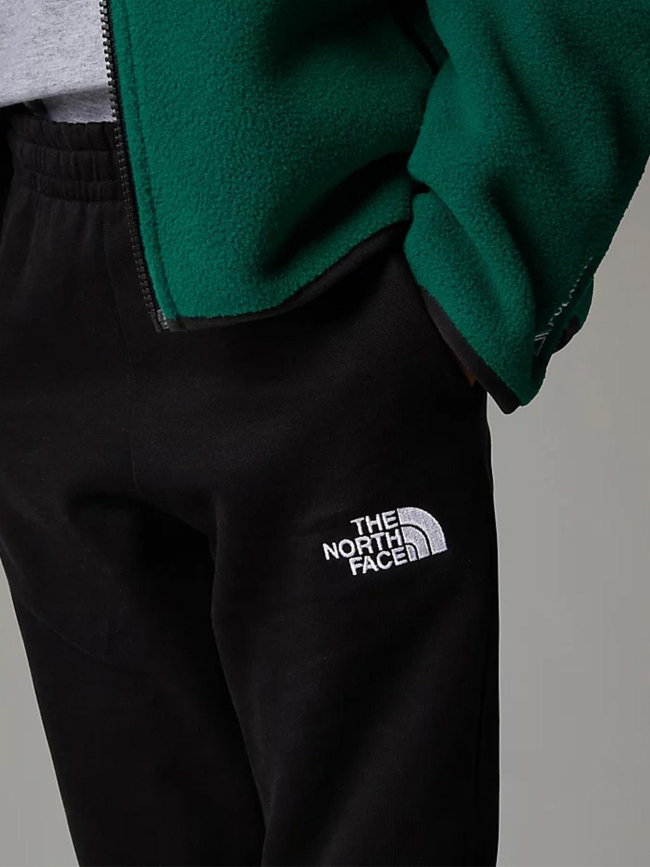 Jogging slim fit uni noir enfant - The North Face