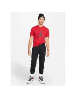 T-shirt logo jordan jumpman rouge homme - Nike