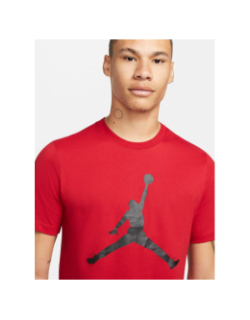 T-shirt logo jordan jumpman rouge homme - Nike