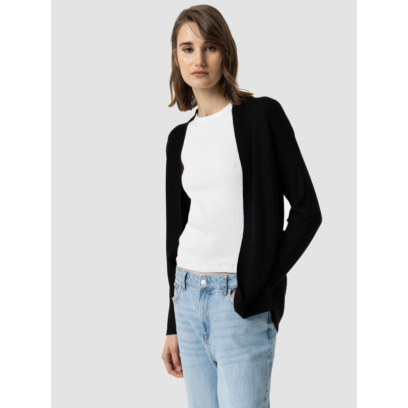 Gilet fin medeia noir femme - Tiffosi