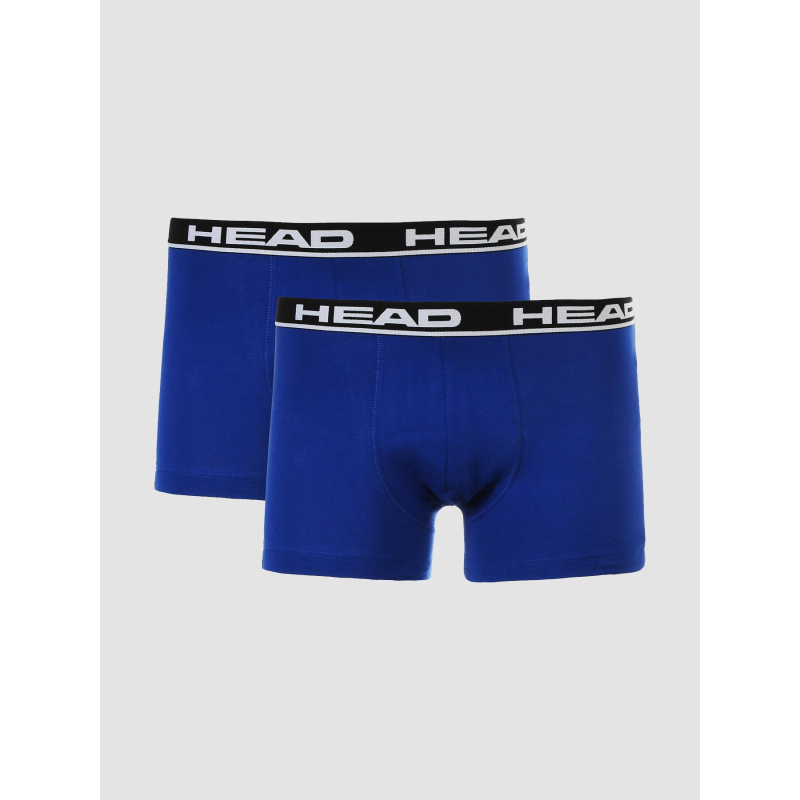 Pack de 2 boxers basic bleu homme - Head