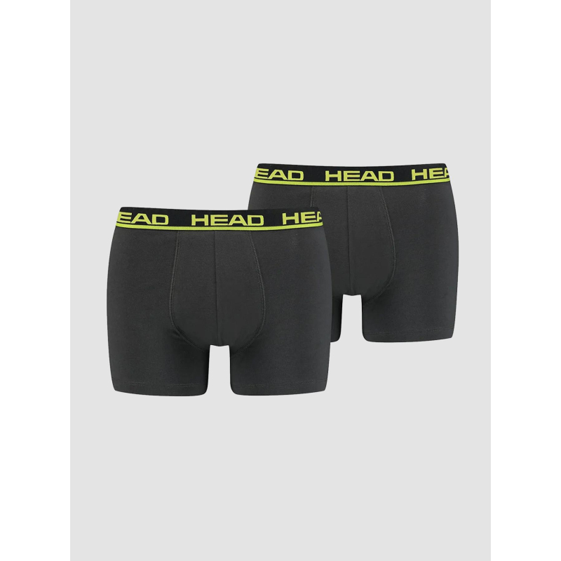 Pack de 2 boxers basic noir homme - Head