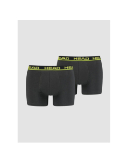 Pack de 2 boxers basic noir homme - Head