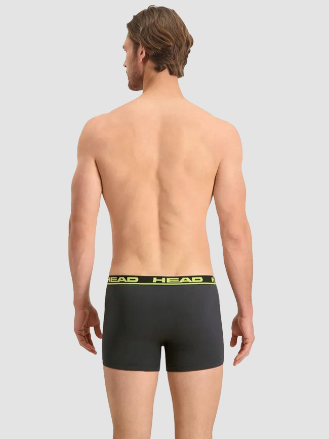 Pack de 2 boxers basic noir homme - Head