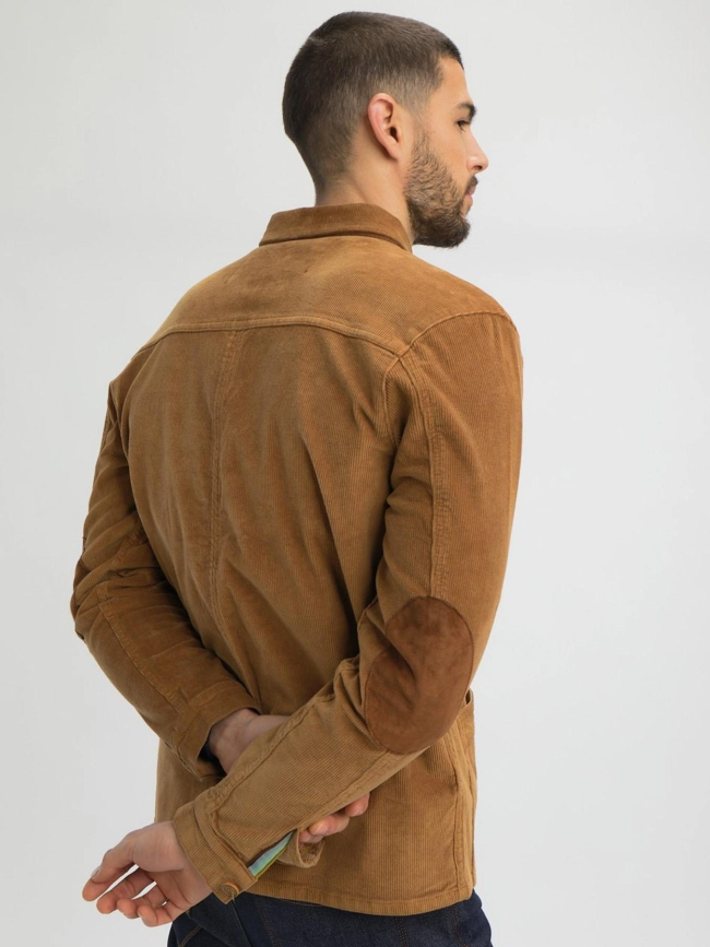 Veste en velours côtelé regulus marron homme - Benson & Cherry