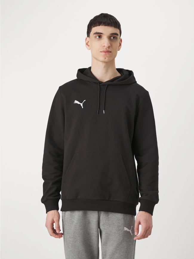 Sweat à capuche teamgoal noir homme - Puma