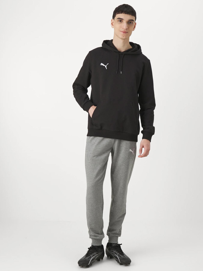 Sweat à capuche teamgoal noir homme - Puma