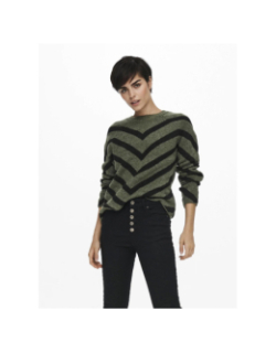 Pull eliza kaki femme - Only