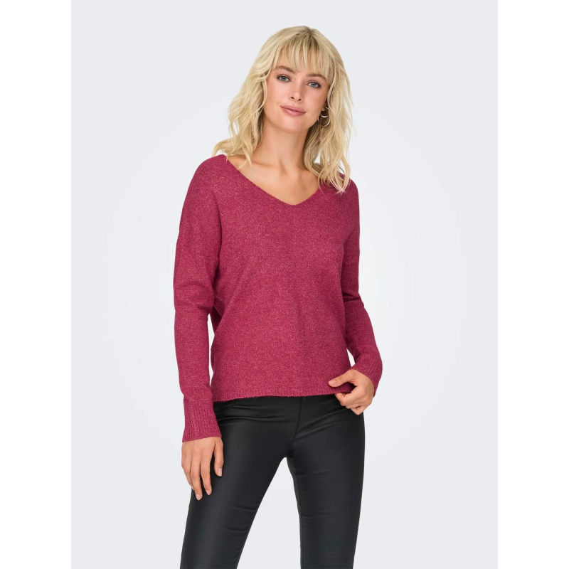 Pull rica life rose femme - Only