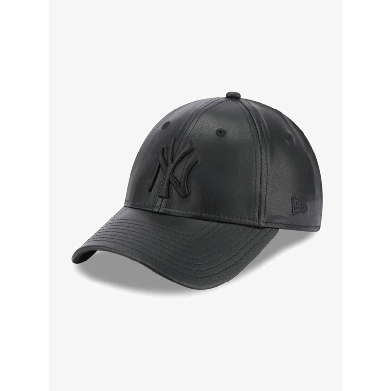 Casquette simili-cuir 9forty noir femme - New Era