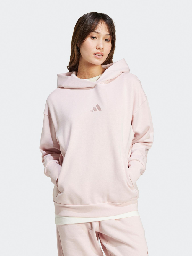 Sweat a capuche adidas femme sale