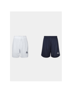 Short de sport réversible bleu marine enfant - Peak